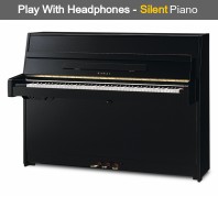 Kawai K-15 ATX 3L Ebony Polished Upright Piano